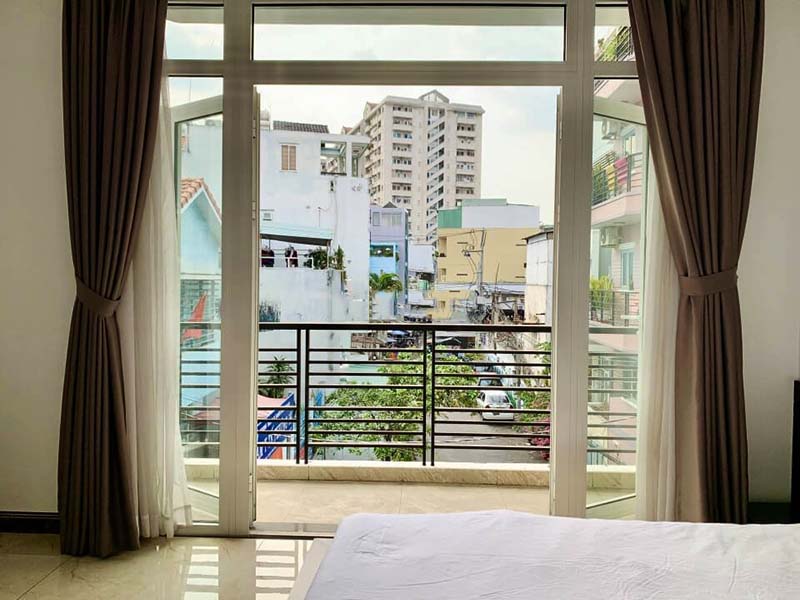 Windy serviced apartment leasing in Binh Thanh District next to Saigon Zoo