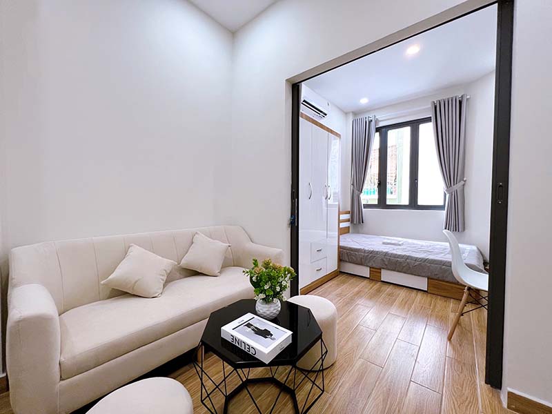Nice serviced apartment  renting in District 10 Thanh Thai Street