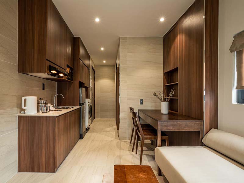 Brandnew serviced apartment for lease on Co Bac Street Phu Nhuan urban District