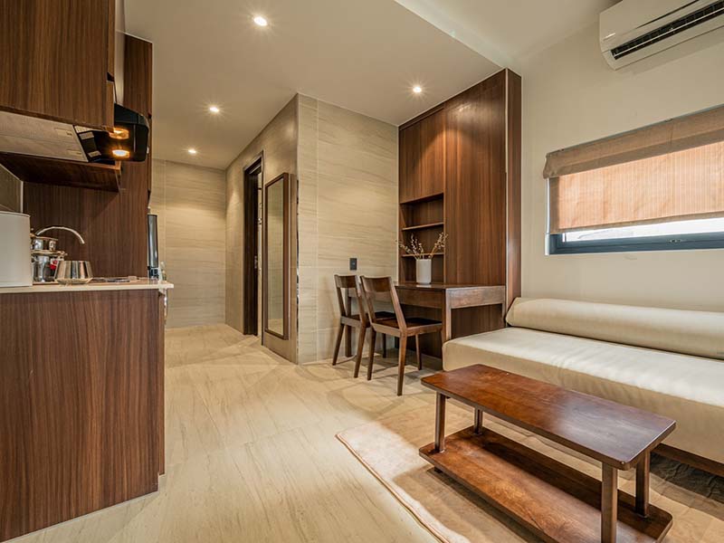 Brandnew serviced apartment for lease on Co Bac Street Phu Nhuan urban District