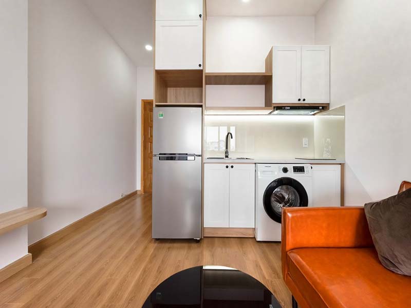Unique serviced apartment renting in Phu Nhuan District Saigon