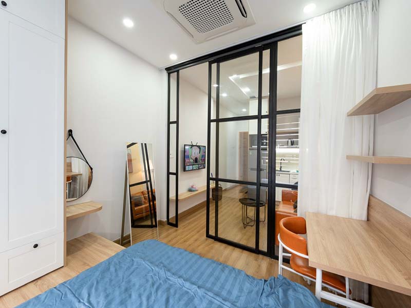 Unique serviced apartment renting in Phu Nhuan District Saigon