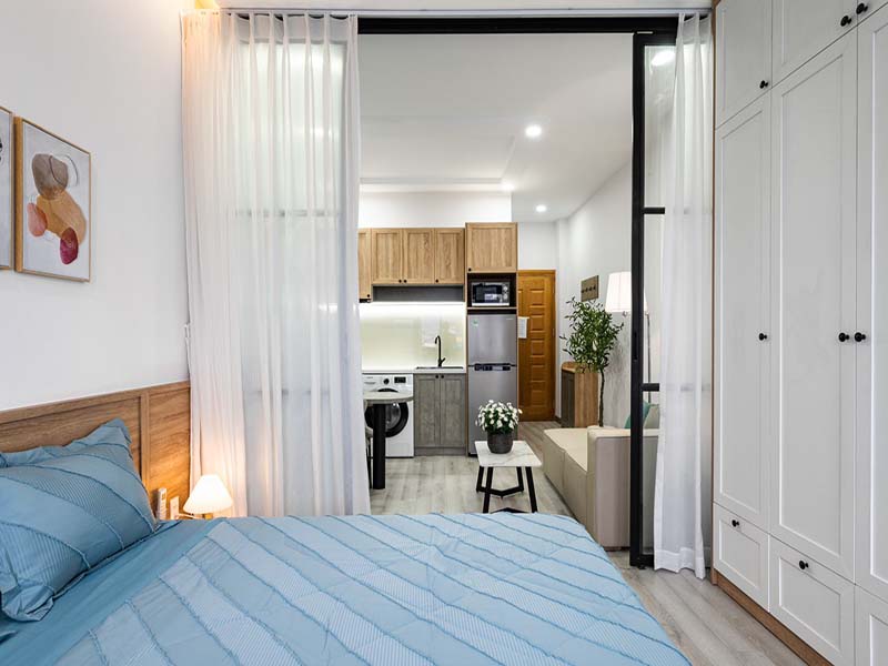 One bedroom serviced apartment for lease on Phan Dinh Phung Street Phu Nhuan District
