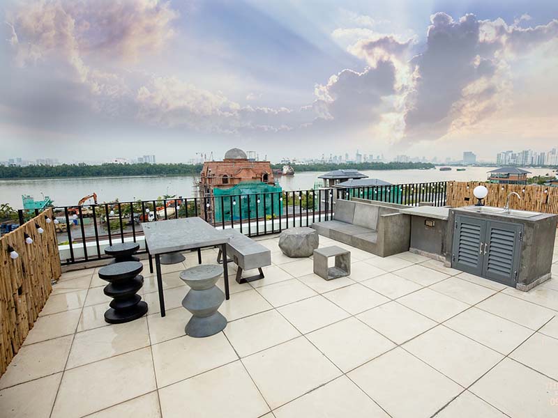 Nice studio serviced apartment renting in Thanh My Loi Ward District 2, Thu Duc City