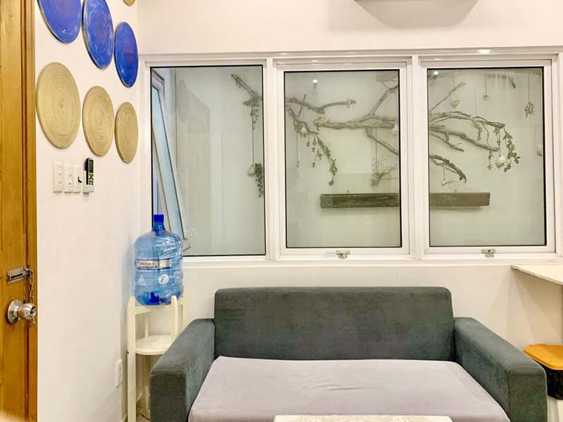 Nice serviced apartment renting in District 1 next to Tan Dinh Market.