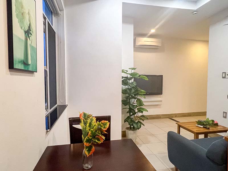 Two bedrooms serviced apartment for rent on  Thao Dien area Thu Duc City Nguyen Van Huong Street