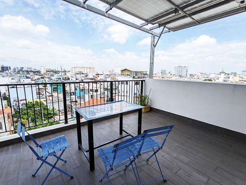 Nice serviced apartment for lease in Binh Thanh District Saigon City Center