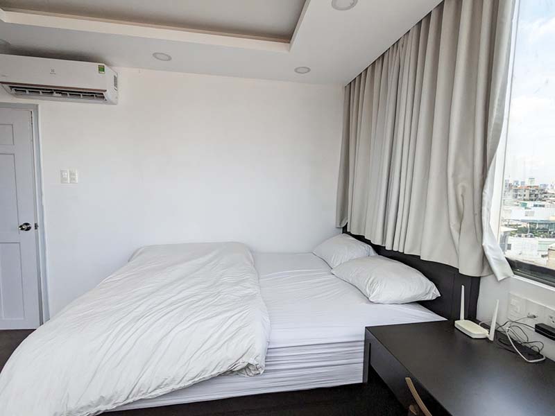 SGhome serviced apartment renting in Binh Thanh District Nguyen Duy Street.
