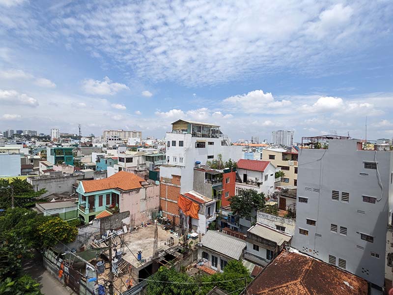 SGhome serviced apartment renting in Binh Thanh District Nguyen Duy Street.