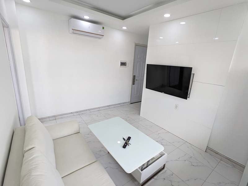 SGhome serviced apartment renting in Binh Thanh District Nguyen Duy Street.