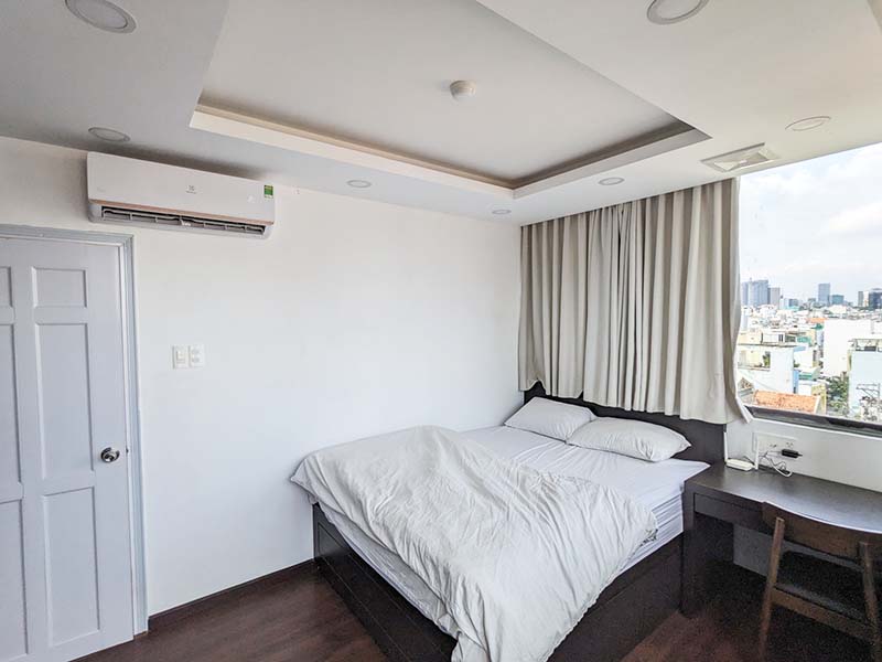 SGhome serviced apartment renting in Binh Thanh District Nguyen Duy Street.