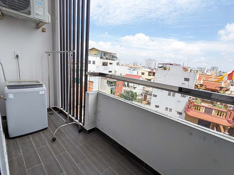 SGhome serviced apartment renting in Binh Thanh District Nguyen Duy Street.