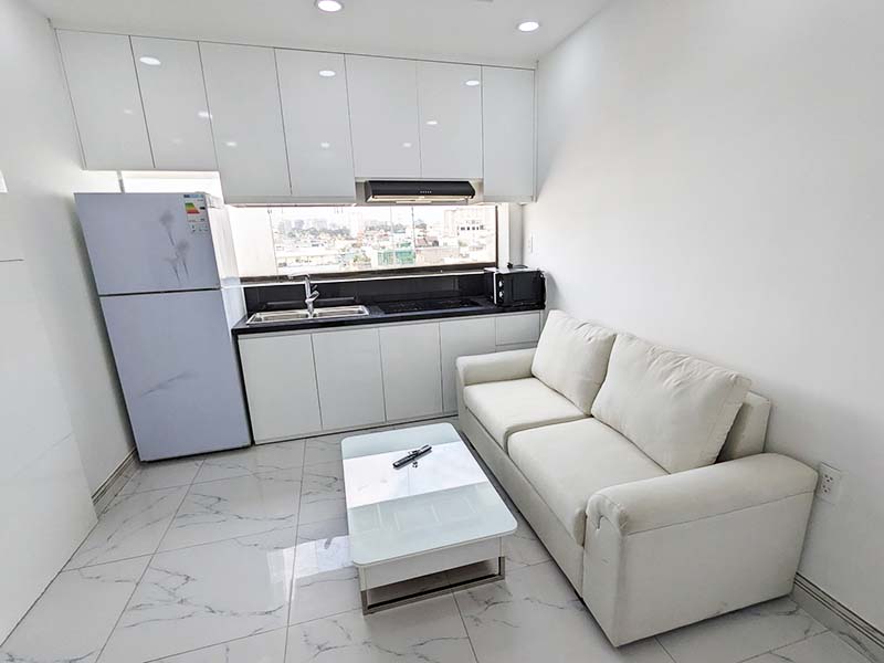 SGhome serviced apartment renting in Binh Thanh District Nguyen Duy Street.