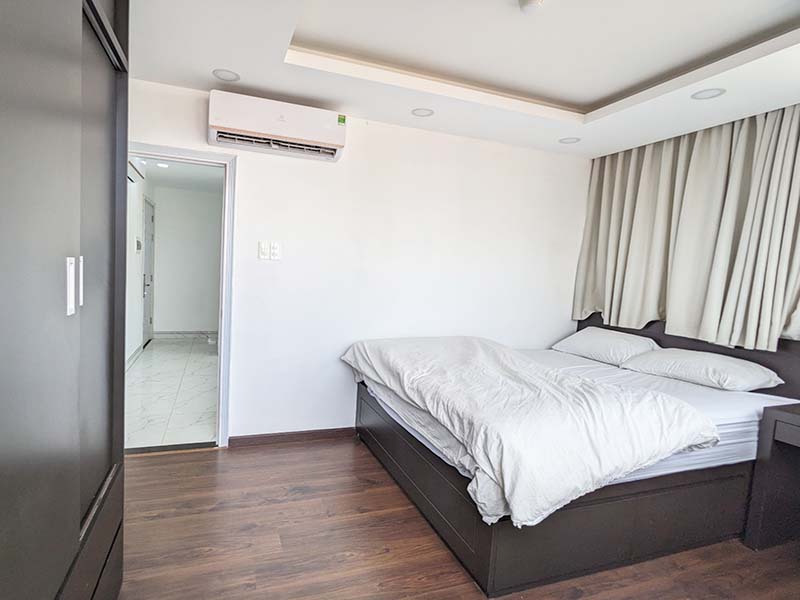 SGhome serviced apartment renting in Binh Thanh District Nguyen Duy Street.