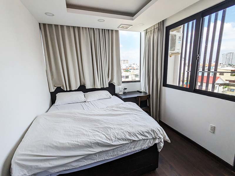 SGhome serviced apartment renting in Binh Thanh District Nguyen Duy Street.