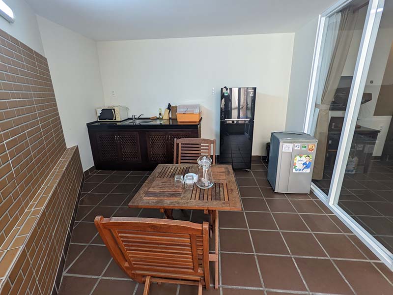 Two bedrooms serviced flat for rent on Hoang Dieu Street, Phu Nhuan District