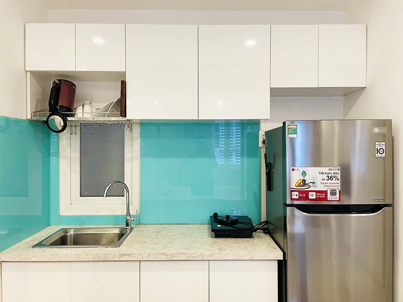 Studio serviced apartment rental on Nguyen Van Troi Street Phu Nhuan District