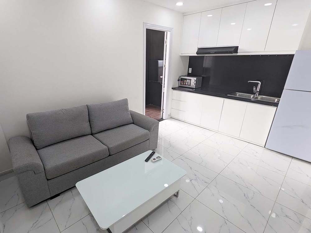 Privated single bedroom serviced apartment on Nguyen Duy Street Binh Thanh District for rent
