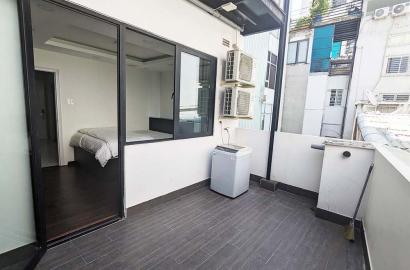 Privated single bedroom serviced apartment on Nguyen Duy Street Binh Thanh District for rent
