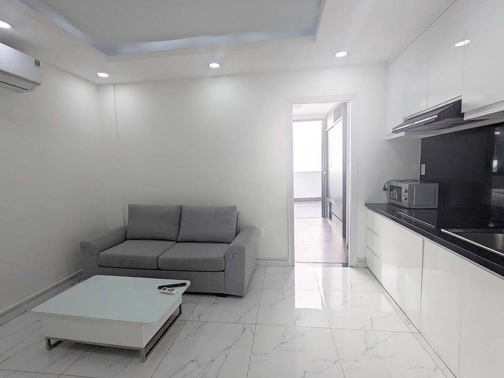 Privated single bedroom serviced apartment on Nguyen Duy Street Binh Thanh District for rent