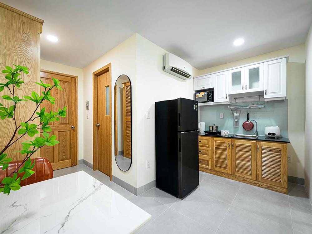 Nice serviced apartment renting in District 1 Vo Thi Sau Street, Ho Chi Minh City