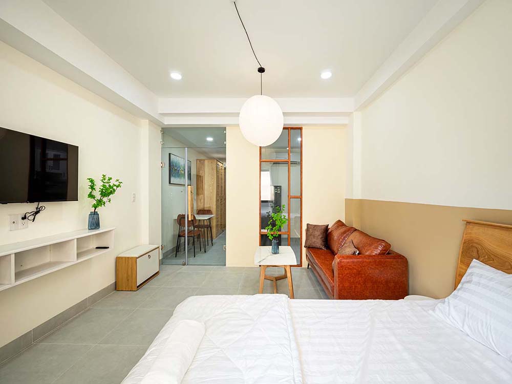 Nice serviced apartment renting in District 1 Vo Thi Sau Street, Ho Chi Minh City