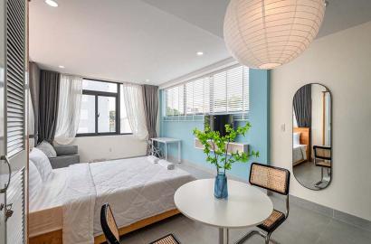 Nice serviced apartment renting in District 1 Vo Thi Sau Street Ho Chi Minh City Center