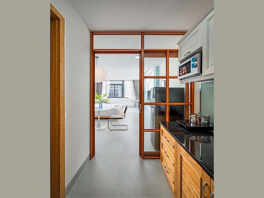 Nice serviced apartment renting in District 1 Vo Thi Sau Street Ho Chi Minh City Center