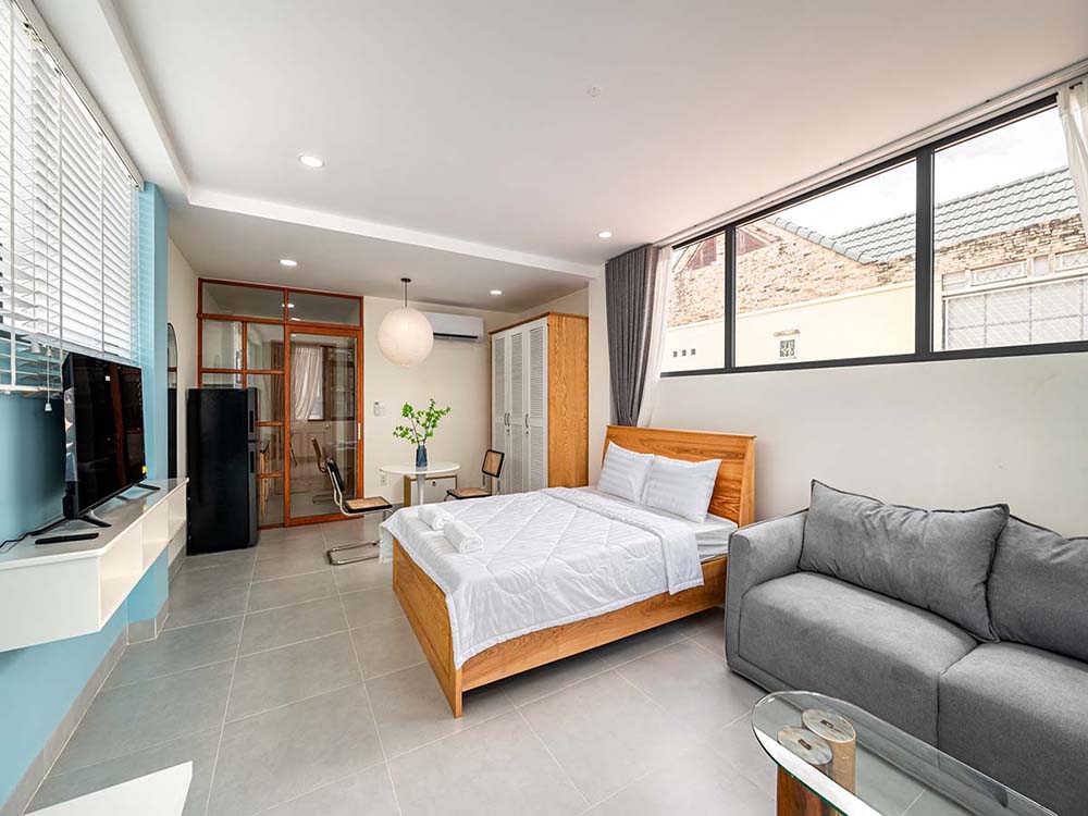Nice serviced apartment renting in District 1 Vo Thi Sau Street Ho Chi Minh City Center