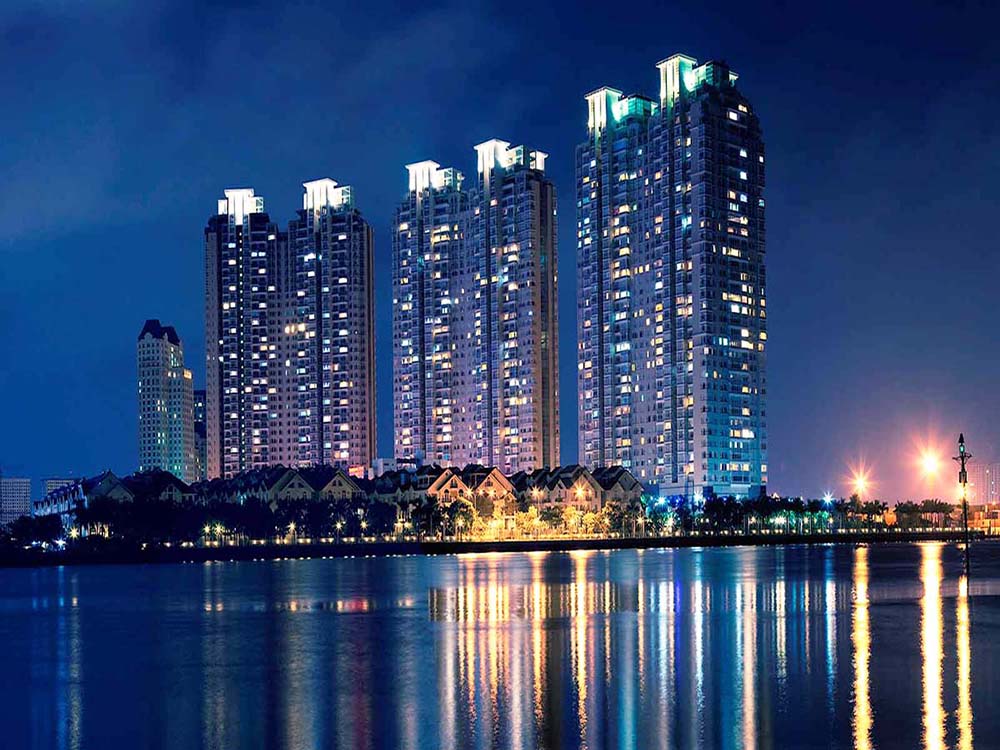 Apartment for rent on Sapphire 2 - Saigon Pearl Binh Thanh District