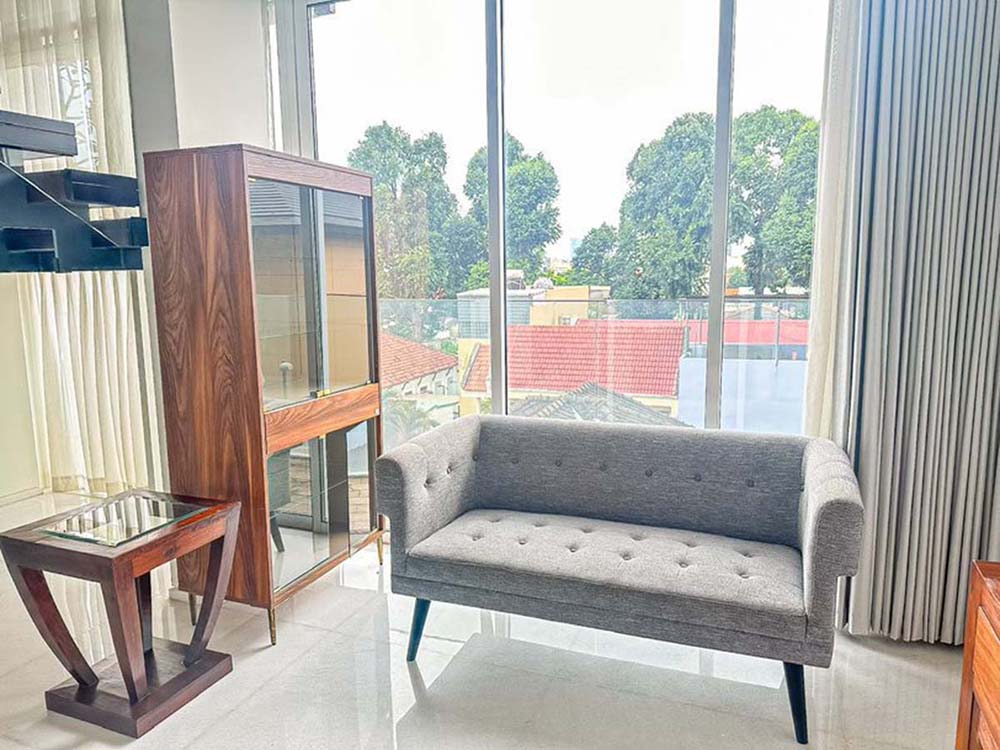 Modern duplex apartment for rent in District 3 Saigon City Center