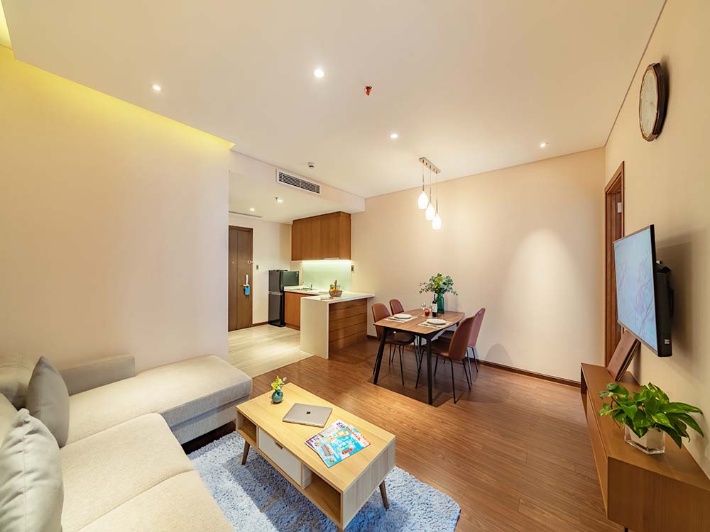 Luxury serviced apartment on Nguyen Van Troi Street, Phu Nhuan District for rent 