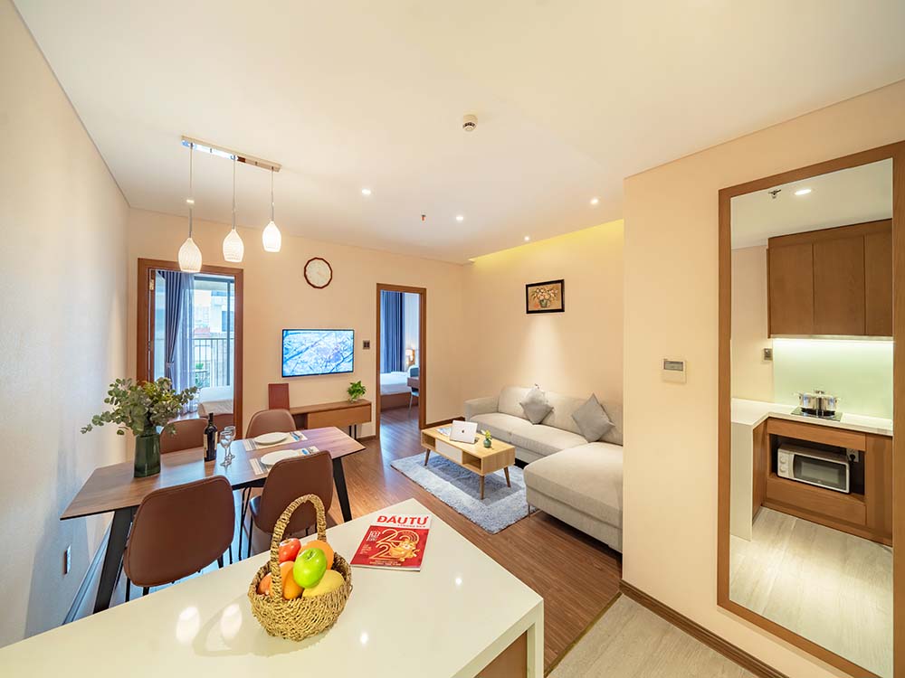 Luxury serviced apartment on Nguyen Van Troi Street, Phu Nhuan District for rent 