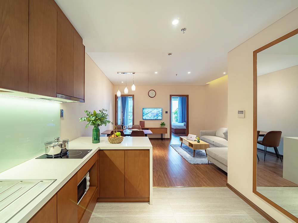 Luxury serviced apartment on Nguyen Van Troi Street, Phu Nhuan District for rent 
