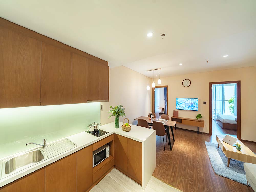 Luxury serviced apartment on Nguyen Van Troi Street, Phu Nhuan District for rent 