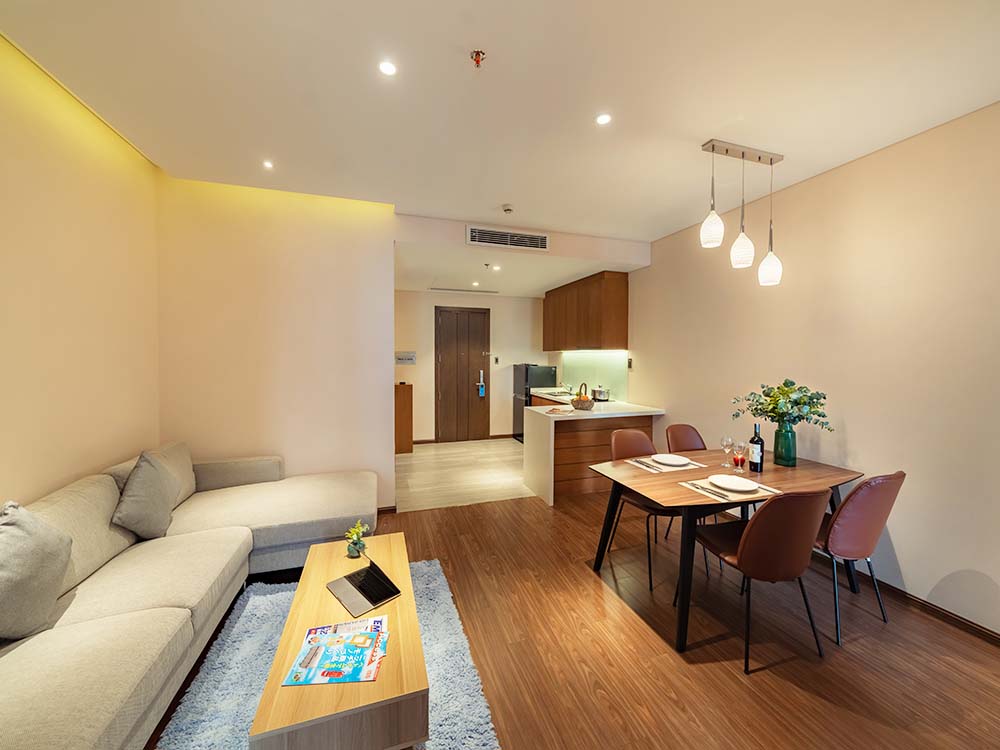 Luxury serviced apartment on Nguyen Van Troi Street, Phu Nhuan District for rent 