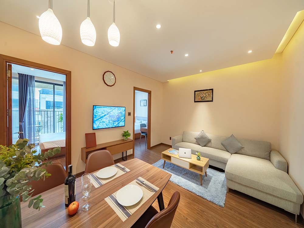 Luxury serviced apartment on Nguyen Van Troi Street, Phu Nhuan District for rent 