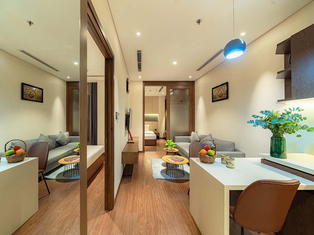 Cozy serviced apartment for rent on Nguyen Van Troi Street Phu Nhuan easy access to the Airport