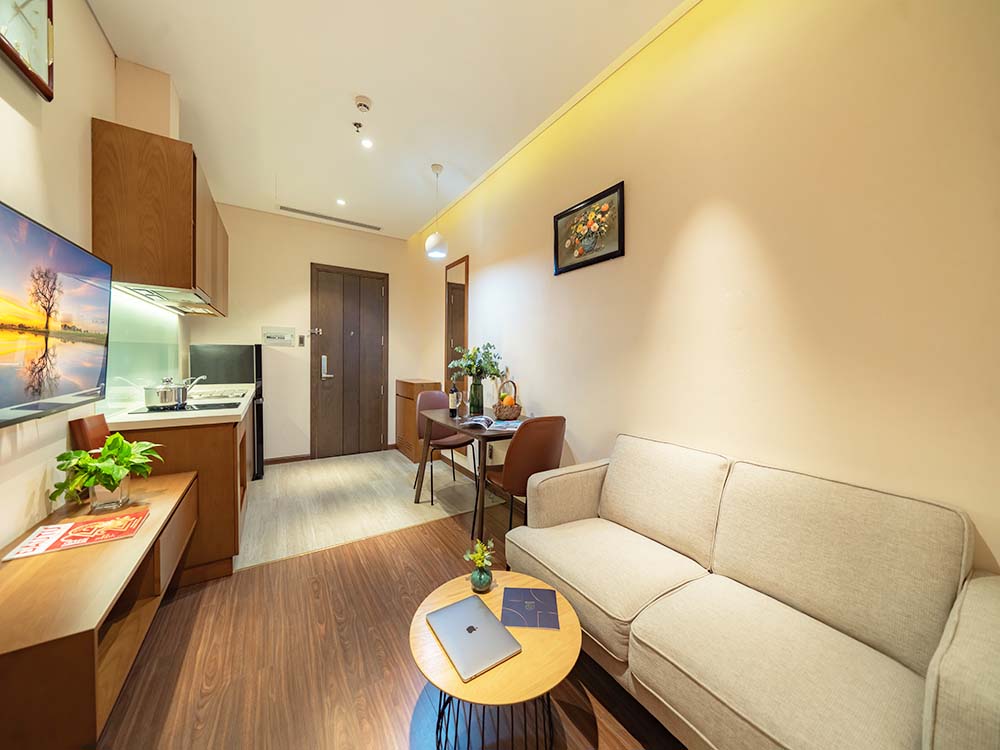 One bedrooms serviced apartment for rent on Nguyen Van Troi Street, Phu Nhuan District