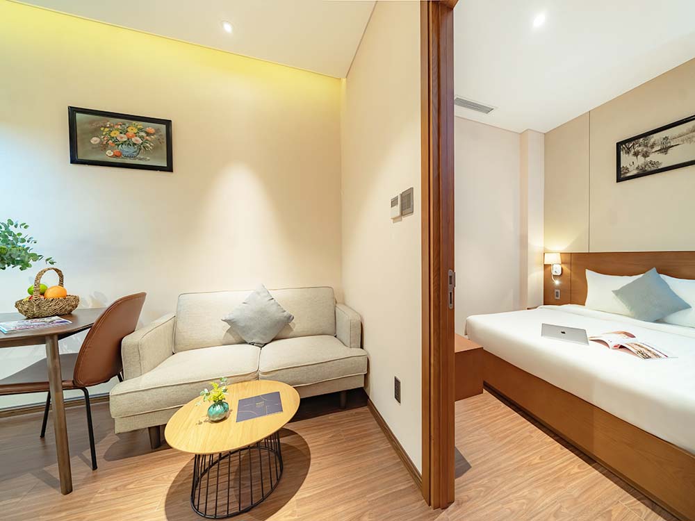 One bedrooms serviced apartment for rent on Nguyen Van Troi Street, Phu Nhuan District