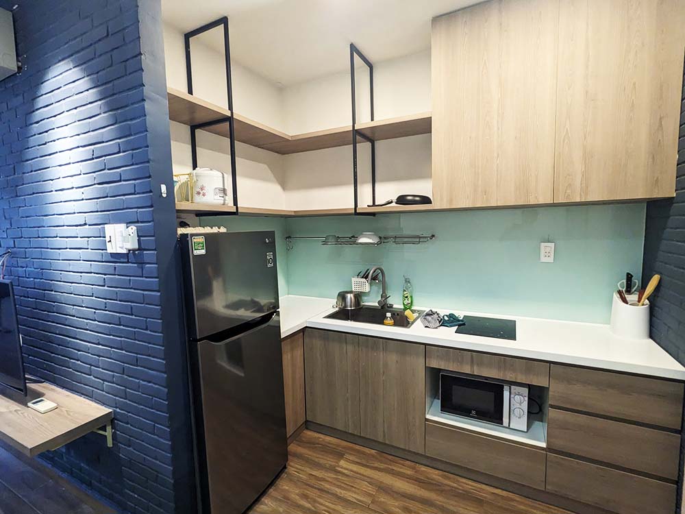 Modern serviced apartment leasing in Binh Thanh District Ho Chi Minh City