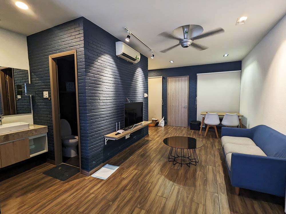 Modern serviced apartment leasing in Binh Thanh District Ho Chi Minh City