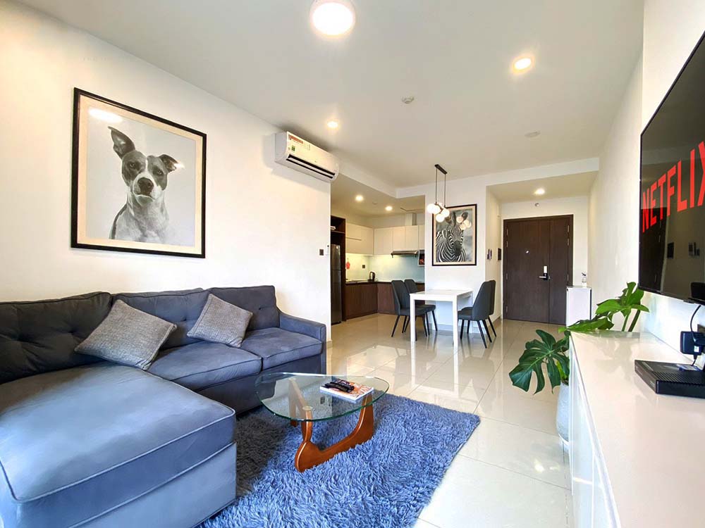 Nice apartment for rent on Saigon Royal Residence, District 4, Ho Chi Minh City