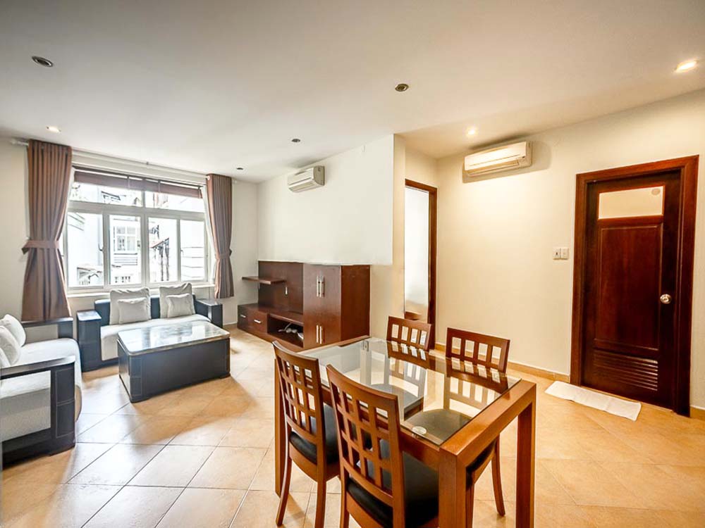 Nice serviced apartment leasing in Phu Nhuan Distict Nguyen Dinh Chinh St