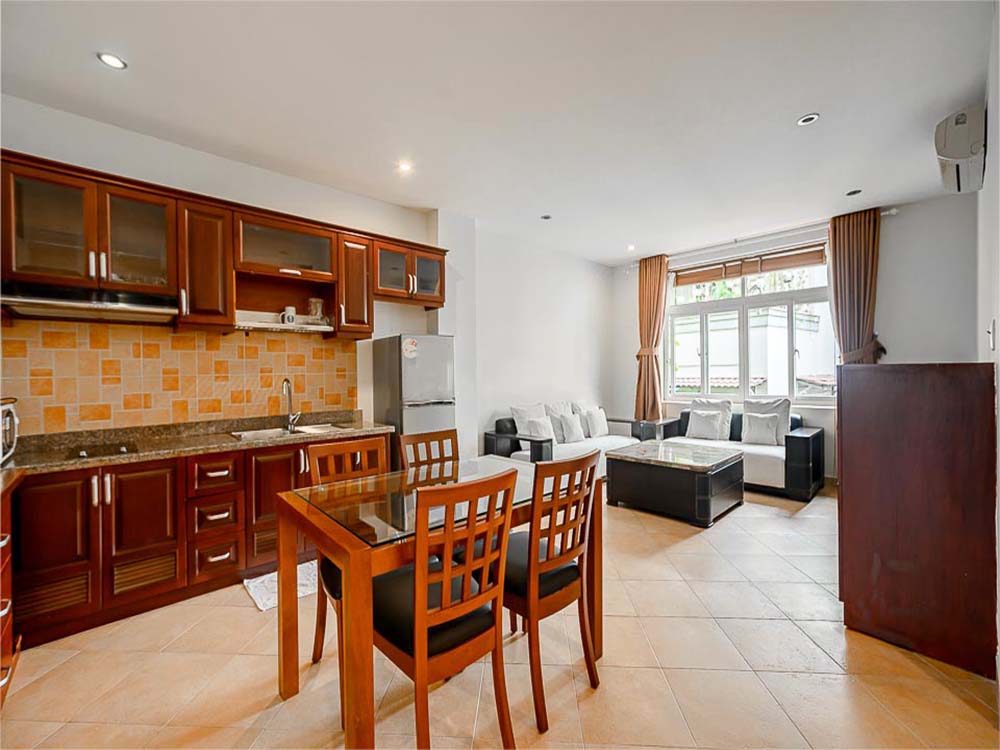 Nice serviced apartment leasing in Phu Nhuan Distict Nguyen Dinh Chinh St