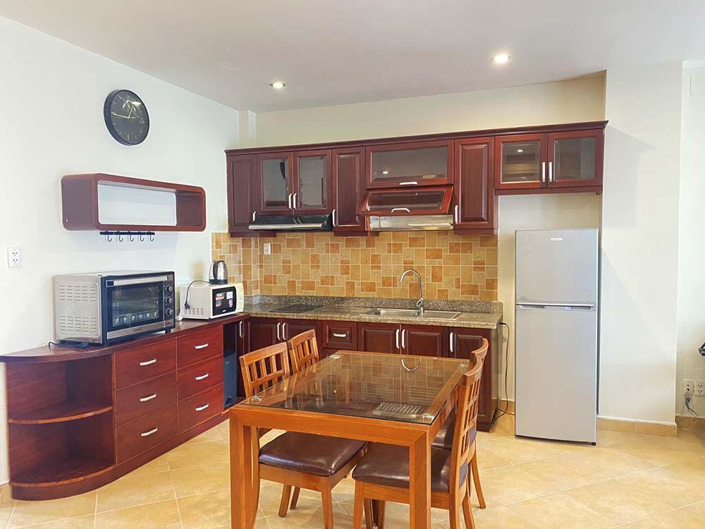 Nice serviced apartment leasing in Phu Nhuan Distict Nguyen Dinh Chinh St