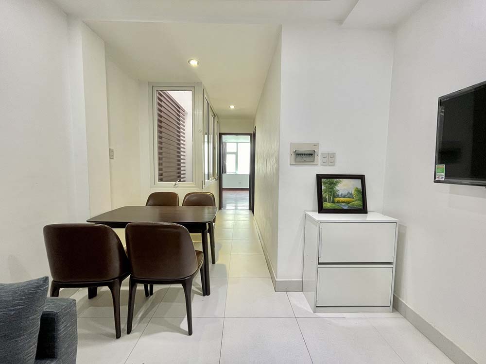 Two bedrooms serviced apartment for lease on Nguyen Binh Khiem St Ben Nghe Ward, District 1