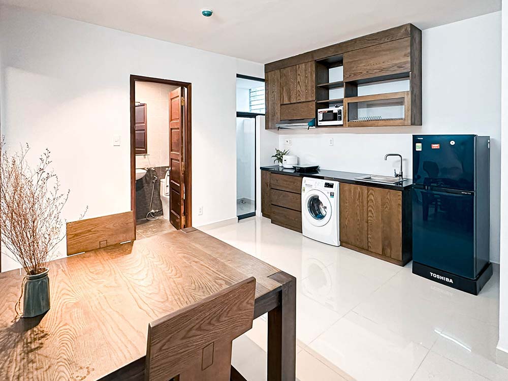 One bedroom serviced apartment for rent on Nguyen Van Troi Street, Phu Nhuan District