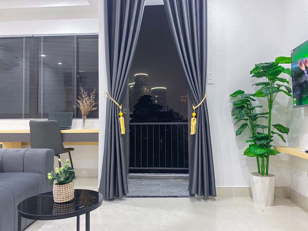 Nice serviced apartment for lease on Nguyen Cuu Van Street, Binh Thanh District
