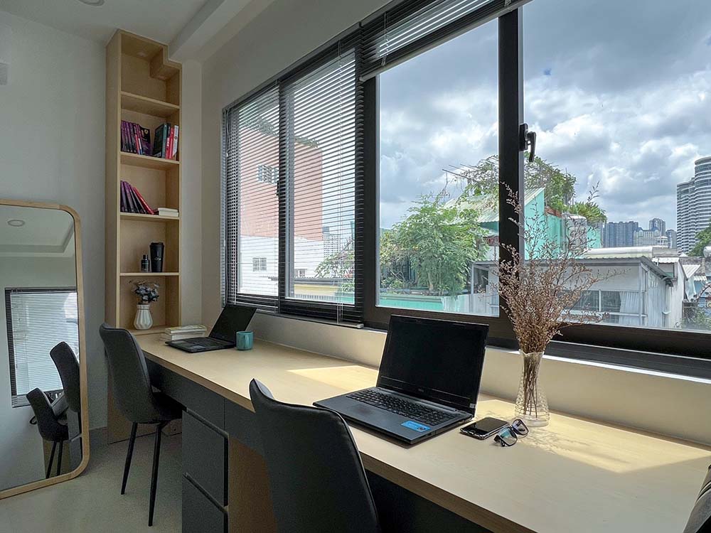 Nice serviced apartment for lease on Nguyen Cuu Van Street, Binh Thanh District